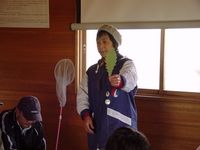 公園サポーター米原さんのどんぐりのお話し